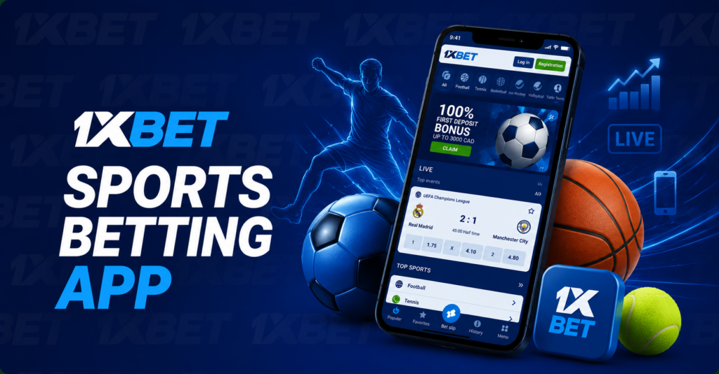 1xBet sports betting app